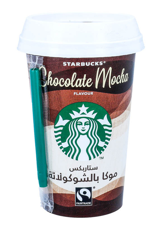 Starbucks Chocolate Mocha Coffee Drink, 220ml