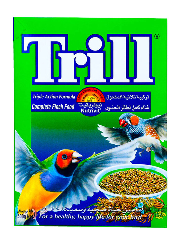 Trill hotsell budgie food