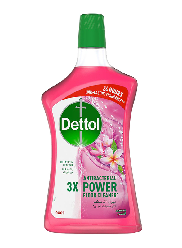 Dettol Jasmin 3X Antibacterial Power Floor Cleaner, 900ml