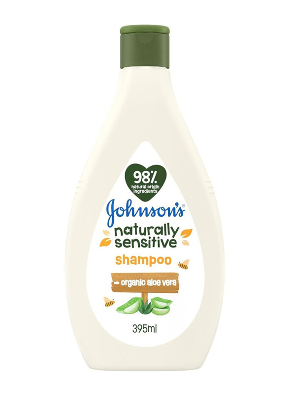 

Johnson's Naturally Sensitive Shampoo for All Hair Types, 395ml