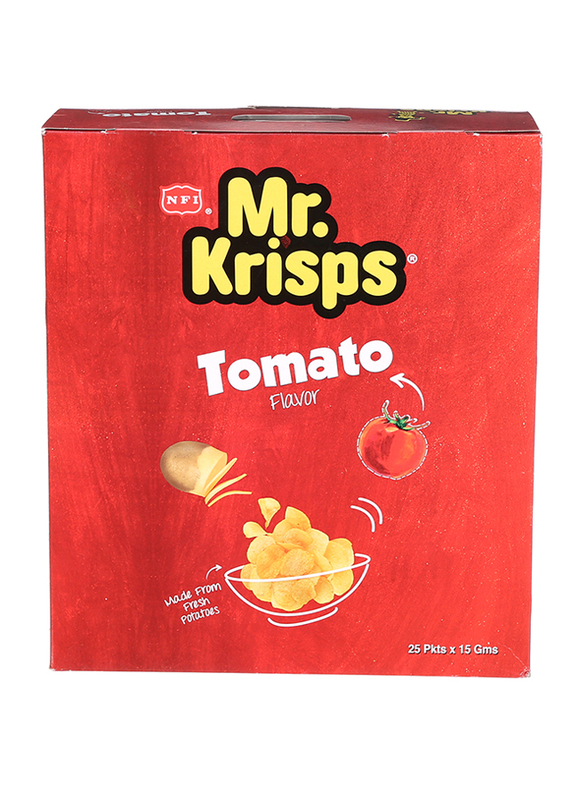 

Mr.Krisps Tomato Potato Chips, 25 x 15g