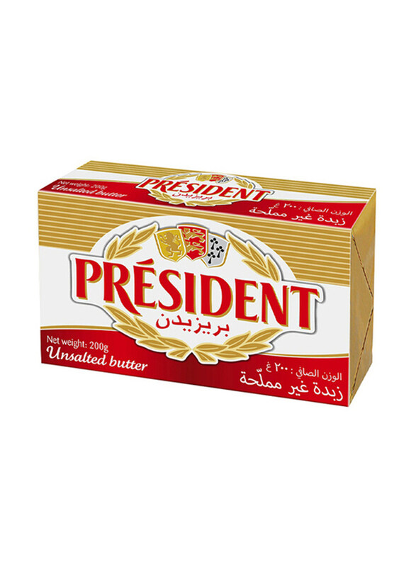 

President Unsalted Butter, 200g