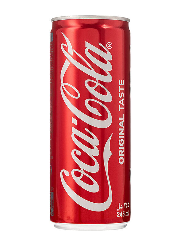 

Coca Cola Carbonated Soft Drink, 6 Can x 245ml