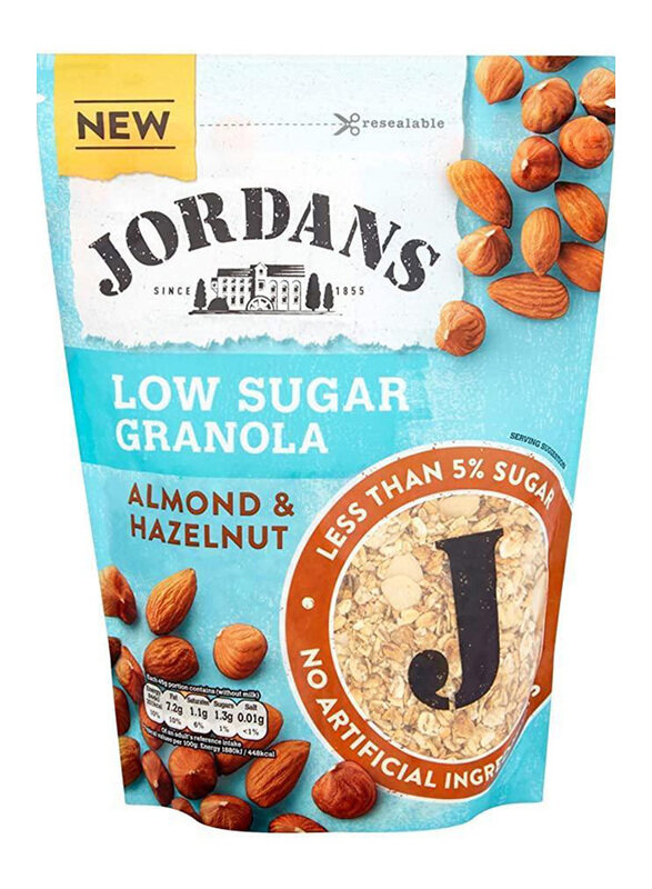 

Jordans Crunchy Low Sugar Almond and Hazelnut Granola, 500g