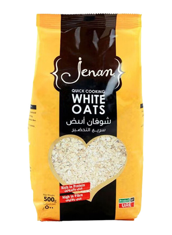 

Jenan Quick Cooking Oats, 3 x 500g