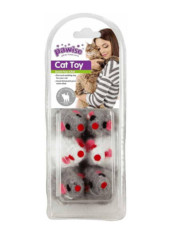 

Pawise Cat Toys, 200g, Grey/White