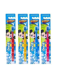 Oral B 4 Pieces Soft Toothbrush Set for Kids