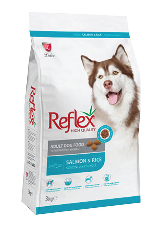 

Reflex Salmon & Rice Adult Dog Food, 3Kg