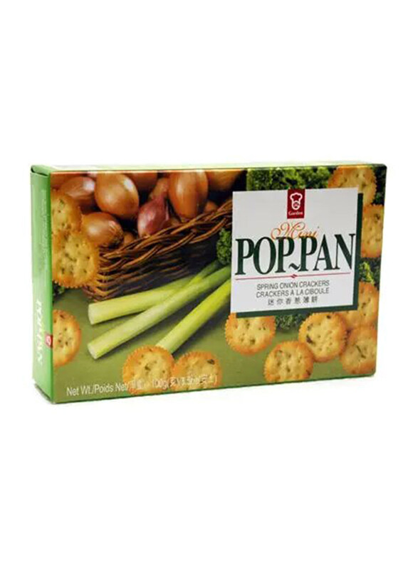 

Garden Mini Pop-Pan Spring Onion Crackers, 100g