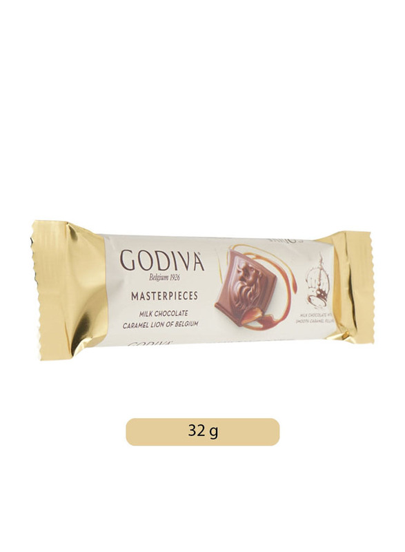 Godiva Caramel Milk Chocolate Bar, 32g
