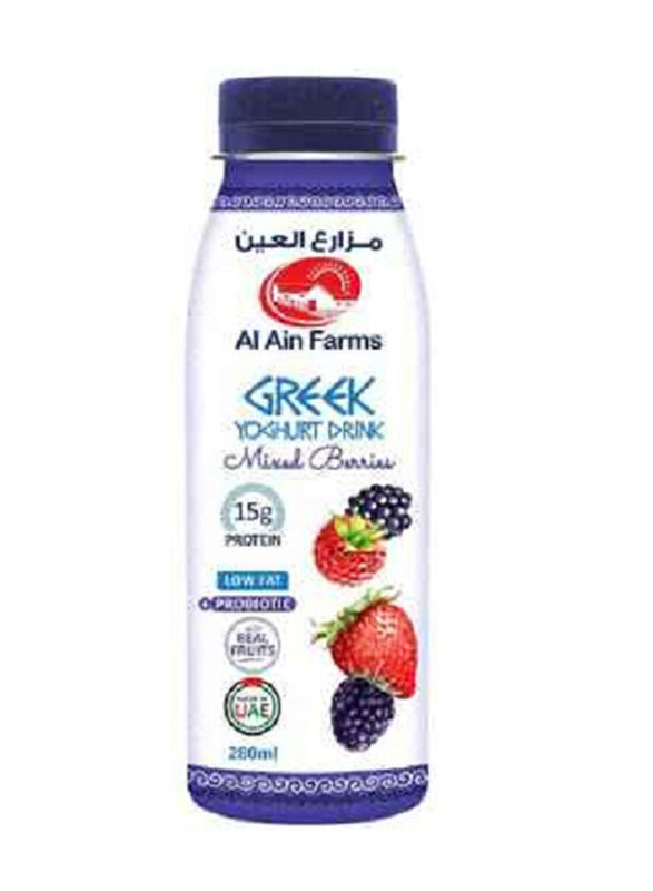 

Al Ain Greek Berries Yogurt Drink, 280ml