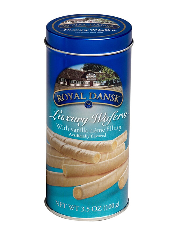 

Royal Dansk Luxury Vanilla Creme Wafers, 100g