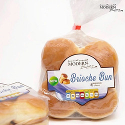 Modern Bakery Bread Bun Cluster Brioche, 8 Pieces x 380g