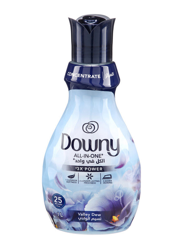 

Downy Concentrate Valley Dew Fabric Softener, 2 x 1 Liter