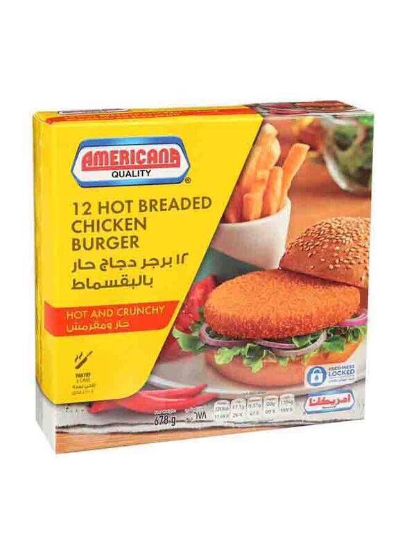 

Americana Braded Chicken Burger, 678g