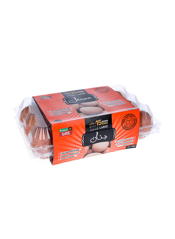 

Jenan Brown Eggs, Large, 15 Pieces