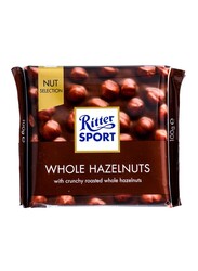 Ritter Sport Whole Hazelnuts Milk Chocolate, 100g