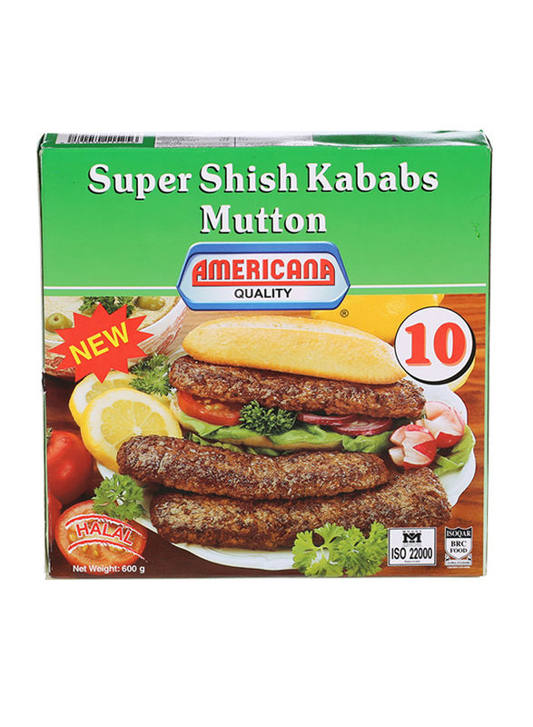 

Americana Super Shish Mutton Kebab, 600g