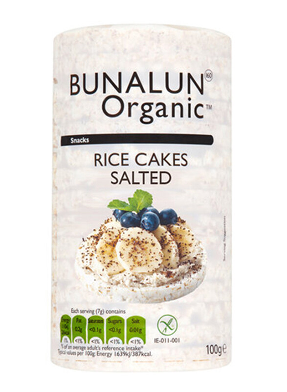 

Bunalun Organic Salted Rice Cakes, 100g