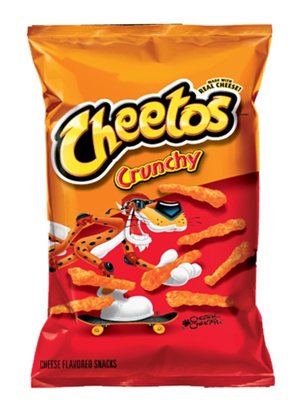 

Cheetos Cheese Flavoured Crunchy Chips, 35.4g