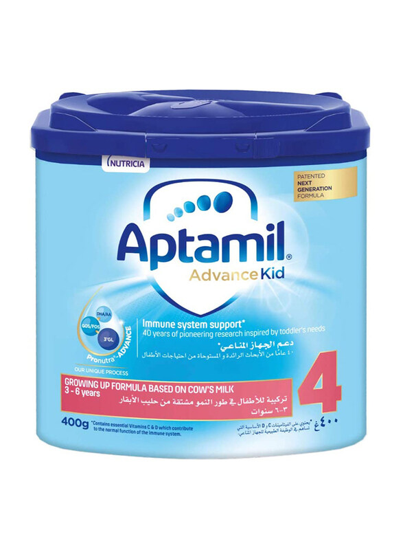 

Aptamil Advance Kid 4 Next Generation Growing Up Formula Milk, 400g