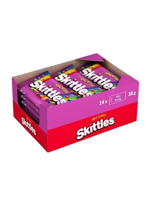 

Skittles Wildberry Flavoured Candy, 14 x 38g