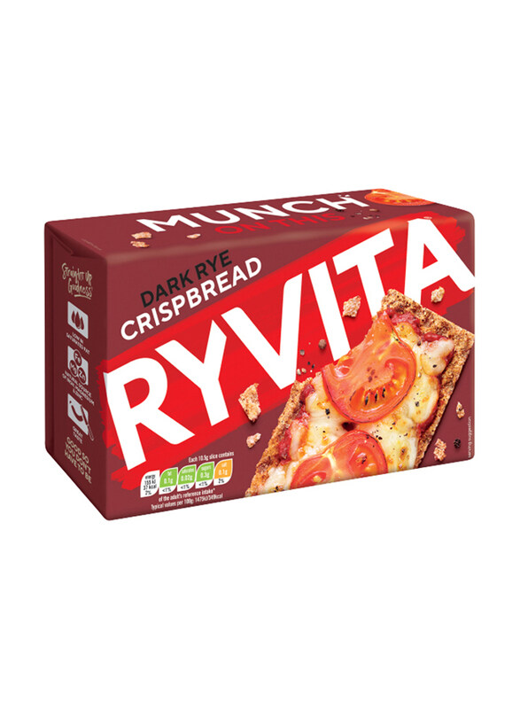 

Ryvita Dark Rye Crisp Bread, 250g