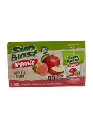 Sunblast Organic Apple & Guava Juice, 10 x 200ml