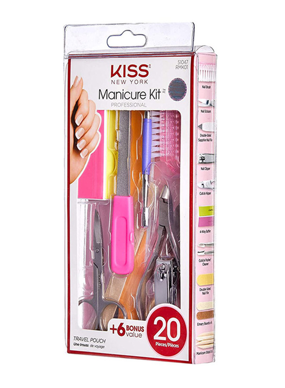 Kiss Professional Manicure Set, RMK01, Multicolour