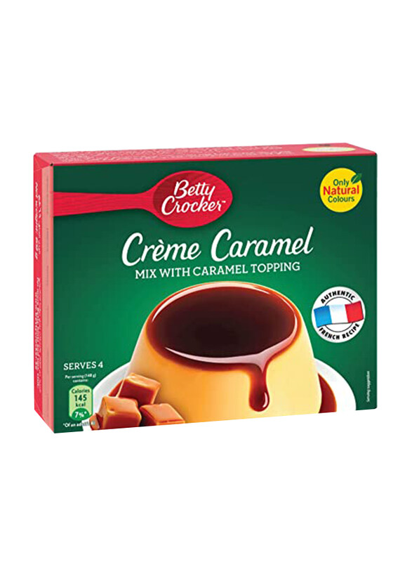 

Betty Crocker Creme Caramel Mix with Caramel Topping, 60g