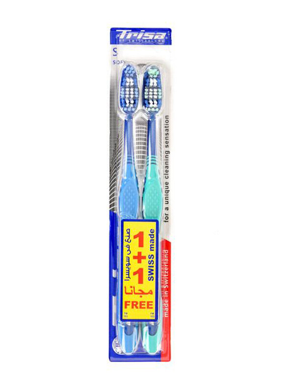 

Trisa Flexhead Soft Toothbrush, 2 Pieces