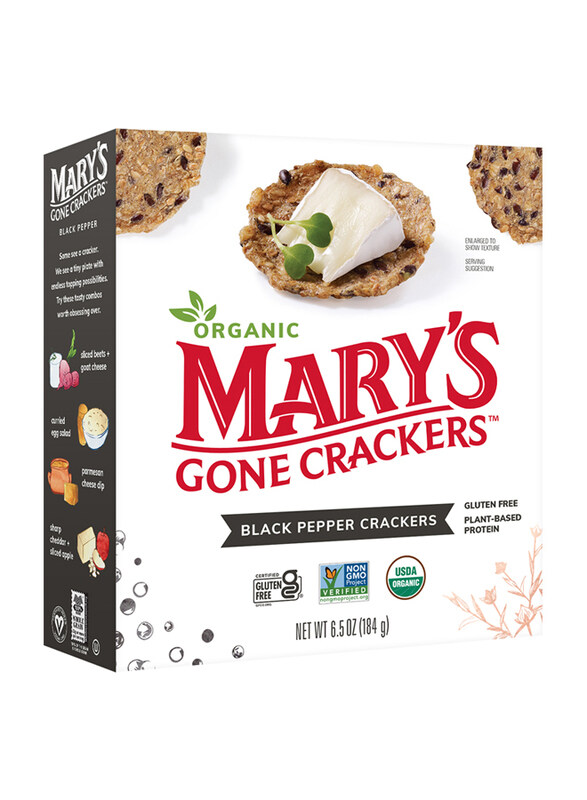 

Mary's Gone Organic Black Pepper Cracker, 184g