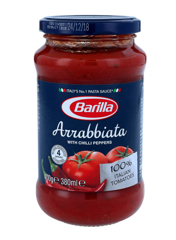 Barilla Arbiatta Sauce with Chilli Peppers, 400g