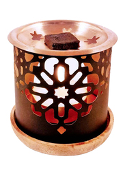 Dukhni 40gm Oud Al Khaleeji Muattar Bakhoor & Persian Exotic Bakhoor Burner Gift Set, Black