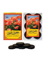 Dukhni 6-Pieces Maamoul Al Bakhoor, Black