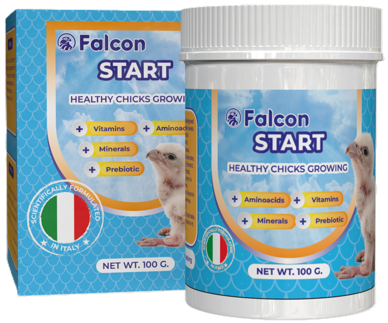 

FALCON SUPPLEMENTS. Geavet Falcon Start (100 g). Healthy chicks growing