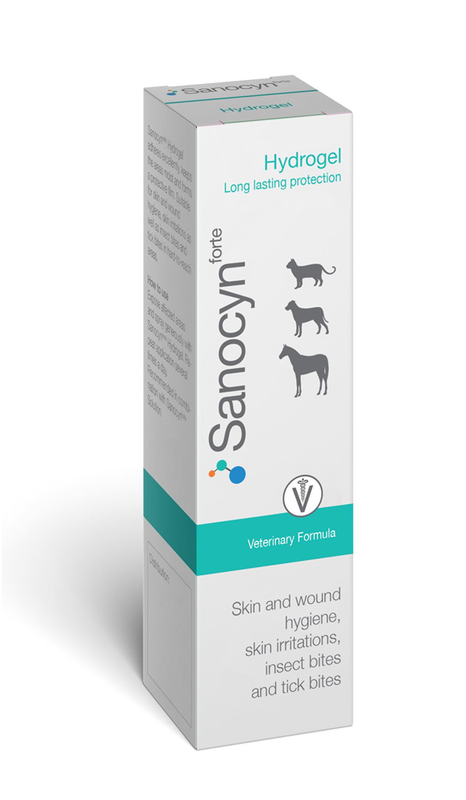 

Sanocyn SKIN CARE. HOCL latest technology hydrogel. Care of injuries, inflammations, skin irritations and insect/tick bites. (75 ml). Made in Austria