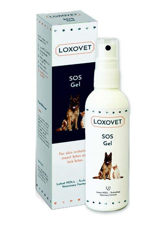 

Loxovet SKIN CARE. GEL SOS, Instant Help against Wounds, Cuts, Chafing, Insect Bites, Ideal for both Paws and Skin. For Dogs and Cats , with Natural Ingredien