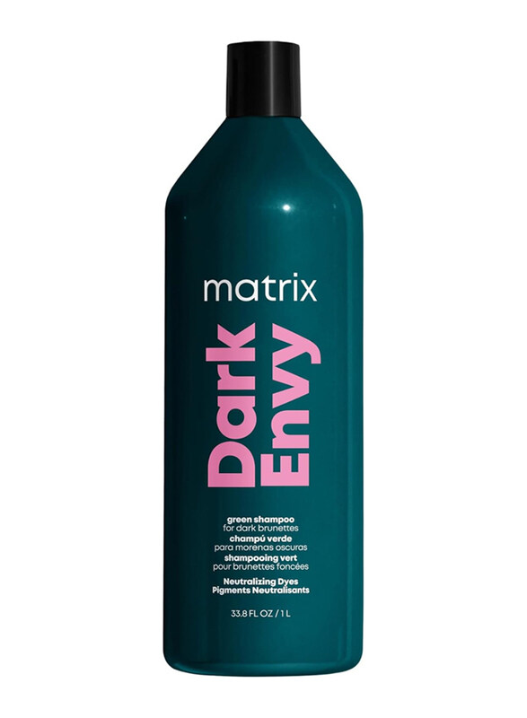 

Matrix Dark Envy Color-Depositing Green Shampoo for All Hair Types, 1 Liter