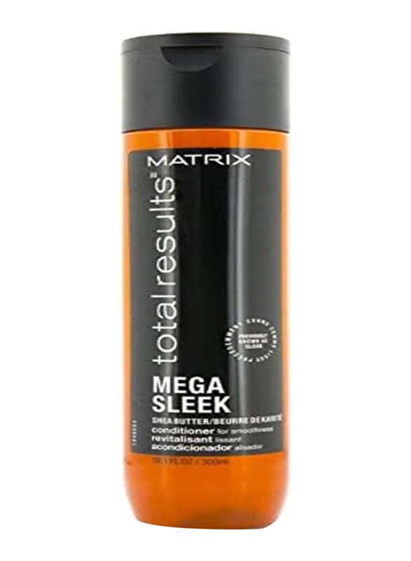 

Matrix Total Results Mega Sleek Shea Butter Frizz Controlling Smoothing Conditioner for All Hair Types, 300ml