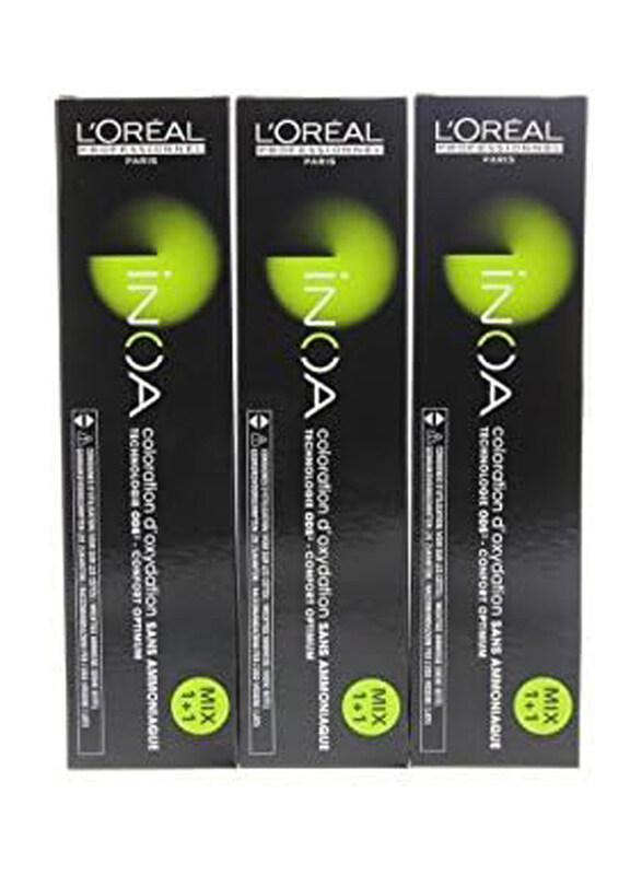 

L'Oreal Paris Inoa Coloration Hair Colour, 3 x 50ml, Brown