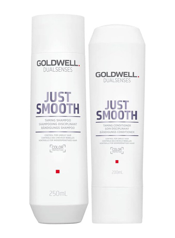 

Goldwell Dualsenses Just Smooth Taming Shampoo and Conditioner, 2 Pieces