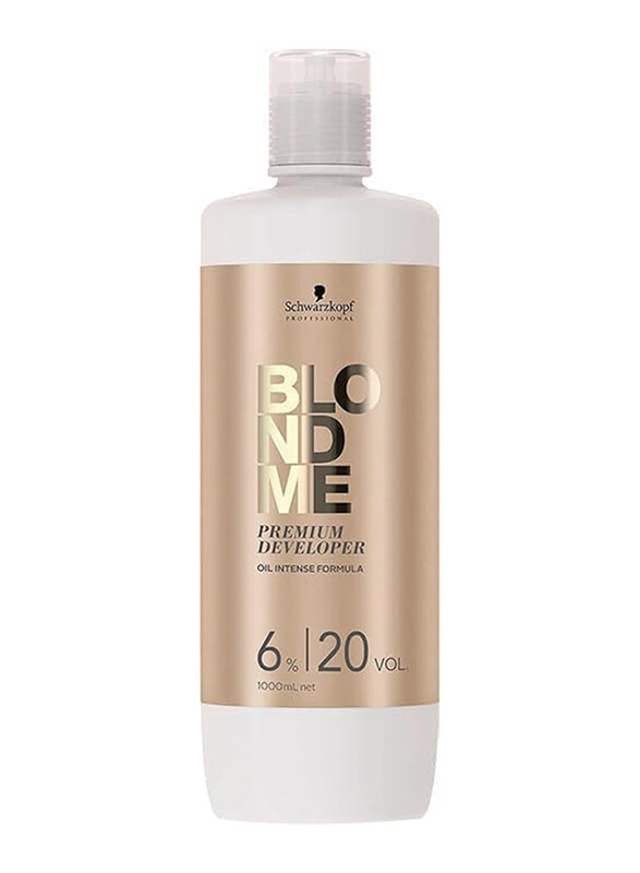 

Schwarzkopf Blond Me Premium Care Developer 6 Percent for All Hair Types, 1000ml