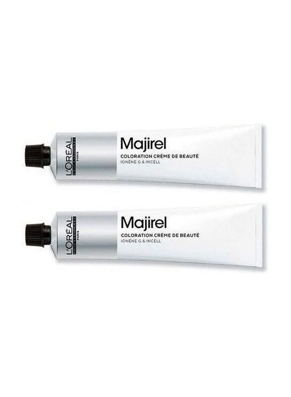 

L'Oreal Paris Majirel Permanent Hair Colour, 2 x 50ml, 1 Black