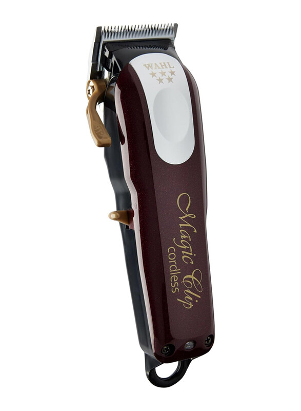 

Wahl Professional 5-Star Cord/Cordless Magic Clipper, 8148, Silver/Brown