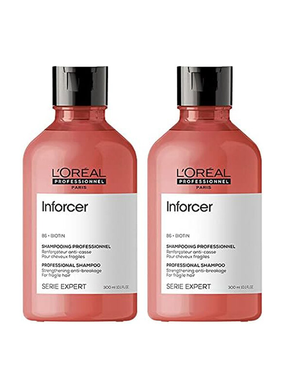 

L'Oreal Paris Professional Double Inforcer Shampoo for All Hair Types, 300ml