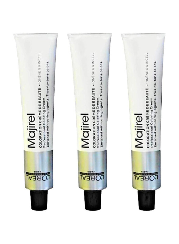 

L'Oreal Paris Professional Majirel Hair Colour, 3 Pieces, No. 4 Brown