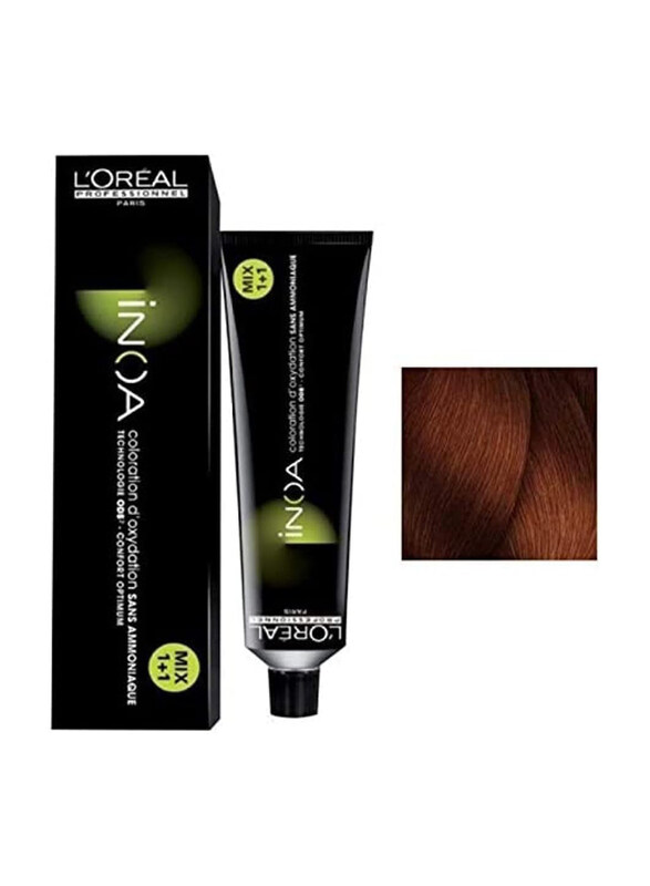 

L'Oreal Paris Professional Inoa Permanent Hair Colour, 60ml, No.5.42 Light Brown