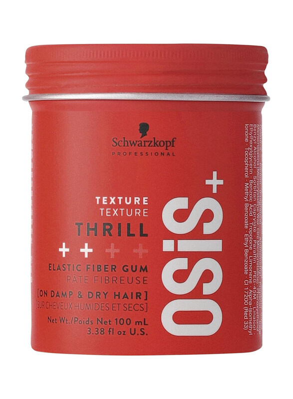 

Schwarzkopf Professional Osis+ Thrill Elastic Fibre Gum for Frizzy Hair, 100ml