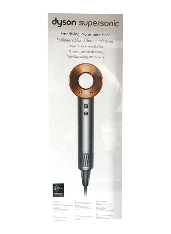 

Dyson Supersonic Hair Dryer, Silver/Copper